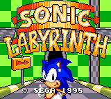 Заставка игры Sonic Labyrinth